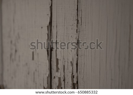 Paint peeling on siding