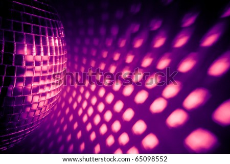 purple disco backdrop