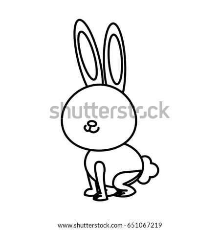 cute rabbit cartoon 