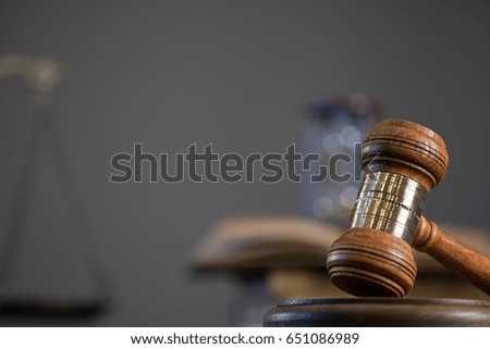  Law and Justice Theme. Lawyer Concept