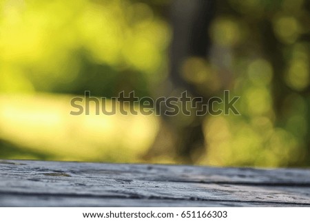 background table wooden outdoor bokeh