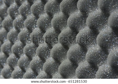 Close up Background of studio sound acoustical foam
