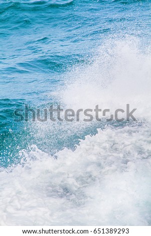 Wave background.