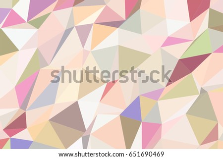 Abstract colored triangle strip shape pattern. Good for web page, wallpaper, graphic design, catalog, texture or background. Vector graphic.