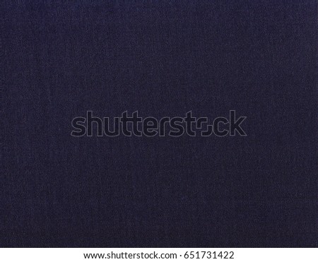 Closeup of dark blue fabric texture for background