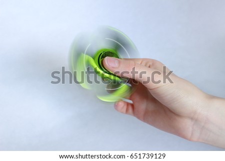 Toy stress spinner for child and adult colorful