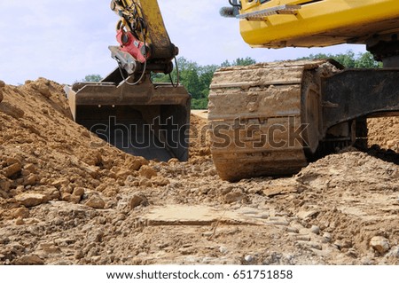 crawler excavator