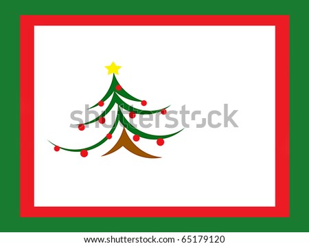 Holiday Tree/Text Box