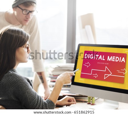 Digital Media Technology Network Connection