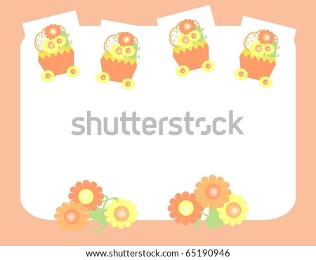 Sunflower Cupcakes/Text Box