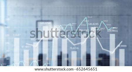 Sales dynamics and growth concept Royalty-Free Stock Photo #652645651