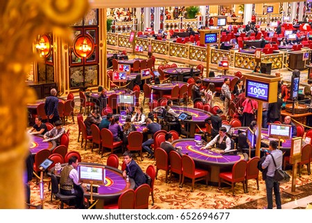 Blackjack Tables At The Venetian