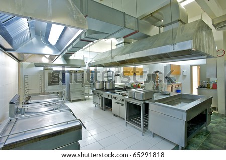 Professional kitchen Royalty-Free Stock Photo #65291818