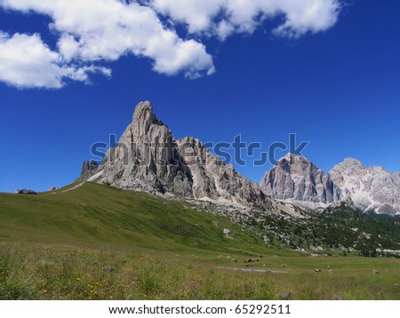 Italy beauty, Dolomites Passo de Giau