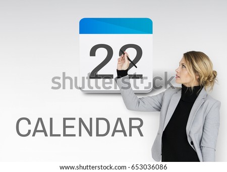 Calendar Schedule Dates Business Graphics