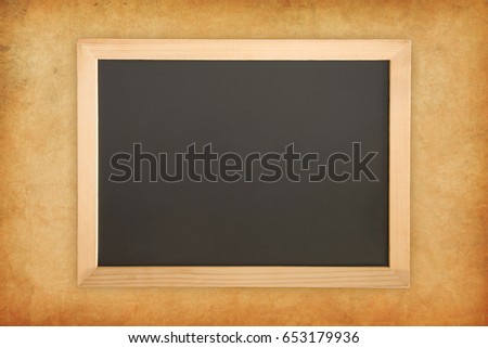 blackboard isolate paper background