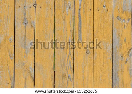 Old wooden yellow background