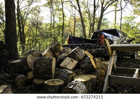 A Load of Wood Royalty-Free Stock Photo #653274211