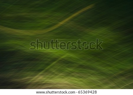 Forest detail motion blur background, gentle green and brown colors
