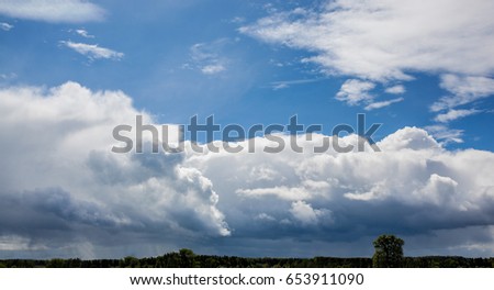 sky clouds Storm rain

