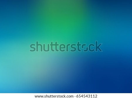 Light Blue, Green vector glossy abstract pattern. A vague abstract illustration with gradient. The elegant pattern can be used as part of a brand book.