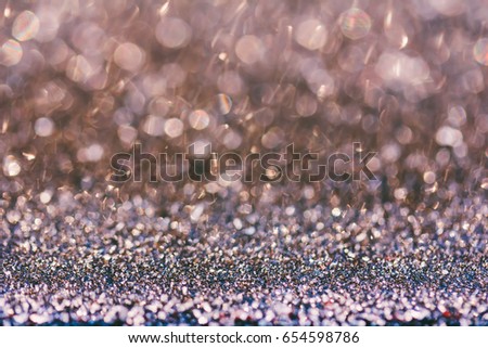 abstract festive shiny blurry bokeh background with space for text