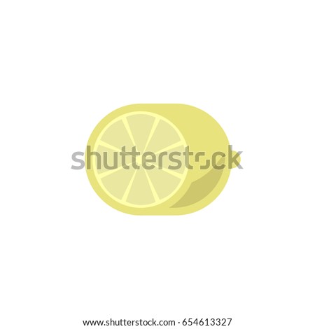Lemon, a pack of food and drink