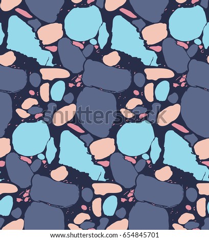 Texture of nature. Vector seamless pattern. Separate colors.