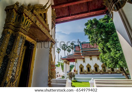 thai temple in ayudhaya