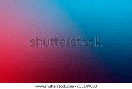 Dark Blue, Red vector modern geometrical abstract background. Texture, brand-new background. Geometric background in Origami style with gradient. 