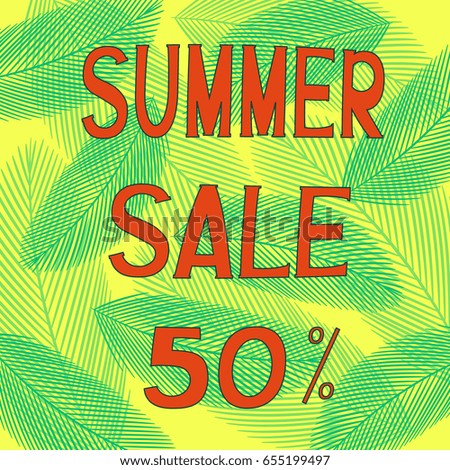 summer sale pattern