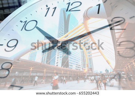 Business Concept with time management