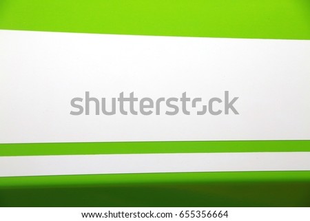 White Stripes on Green Car Door in Afternoon Sun Close Up