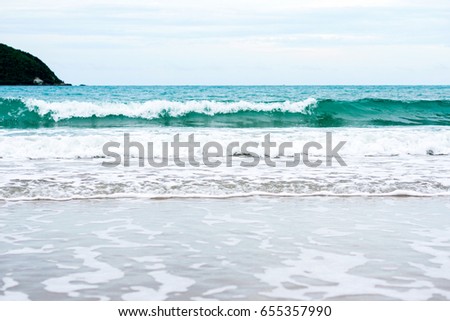Beautiful sea summer or spring abstract background.