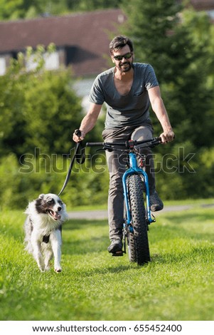 Cycling with dog