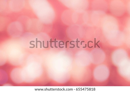 abstract pink Bokeh circles for background
