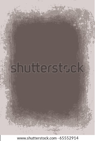 Grunge Halftone Texture. Abstract Ink Background. Vector Illustration.