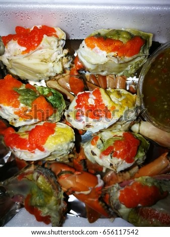 Seafood sea crab delicious
