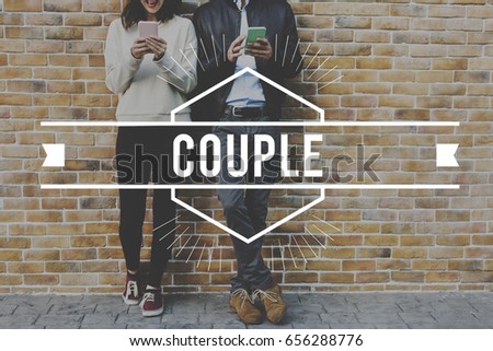 Couple dating and using device connection