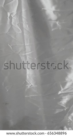 Satin silver cloth shiny , texture