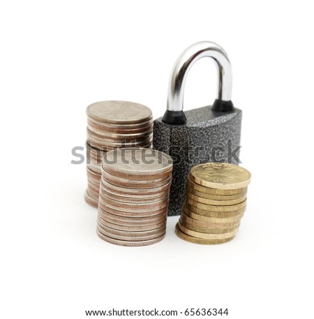 locked money