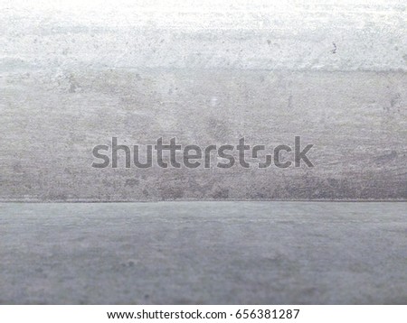 white concrete wall and floor.