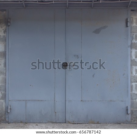 Gate, metal, garage