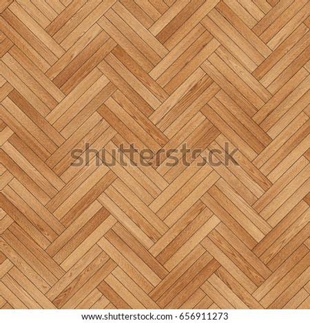 Seamless wood parquet texture (herringbone light)