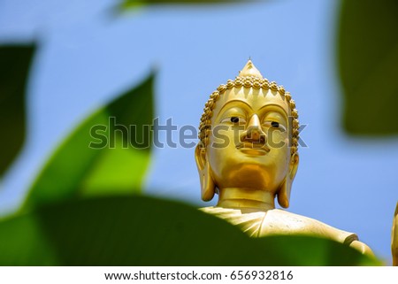 buddha statue loei  thailand 