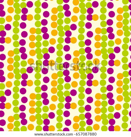 Random dots background.Seamless pattern. Vector.