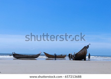 Traditional fishermen and fishing