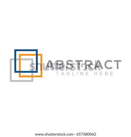 Abstract square logo