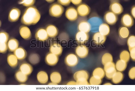 blurred bokeh LED light