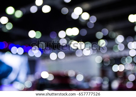 Bokeh and blur background